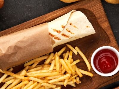 Шаверма с курицей в Mojo по цене 380