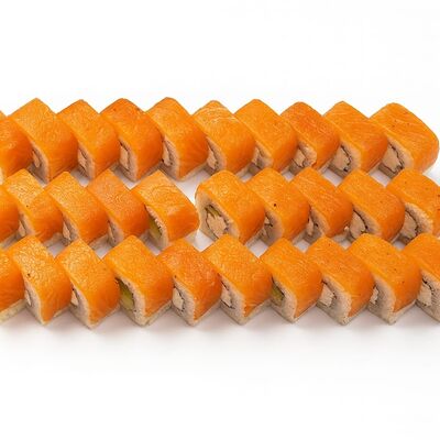 Филадельфия трио в У бобра роллы по цене 2565 ₽