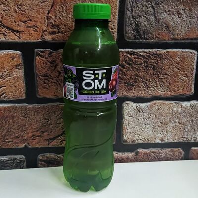 S.T.OM Green ice tea лесные ягоды в Шаурма на углу по цене 165 ₽