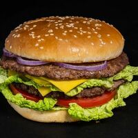 Двойной чизбургер в Echte Doner