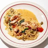 По-средиземноморски с цыпленком в Semplice