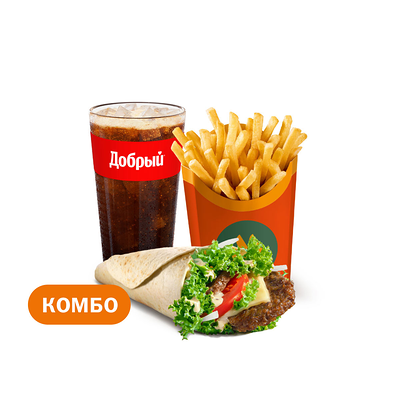 Биг Спешиал Ролл Большой Комбо в Вкусно – и точка по цене 578 ₽