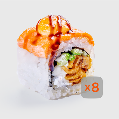 Запеченный острый с лососем в Моккано по цене 529 ₽