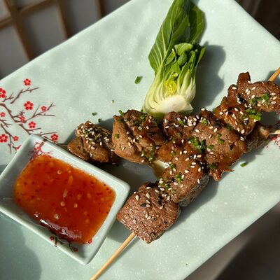 Кушияки из свинины в Domo по цене 470 ₽