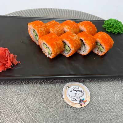 Калифорния с креветкой в Райский дворик по цене 479 ₽