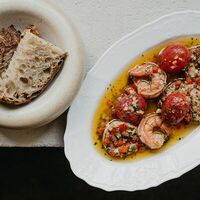 Креветки пиль-пильв Lele Kitchen & Wine