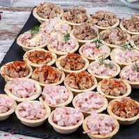 Тарталетки мясной пир в All Canape