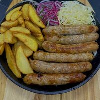 Колбаски Куриные в Кафе сон у моря