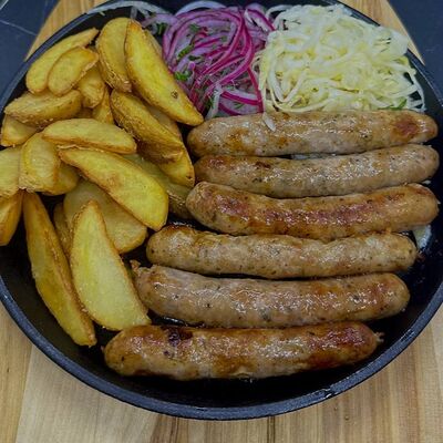 Колбаски Куриные в Кафе сон у моря по цене 600 ₽