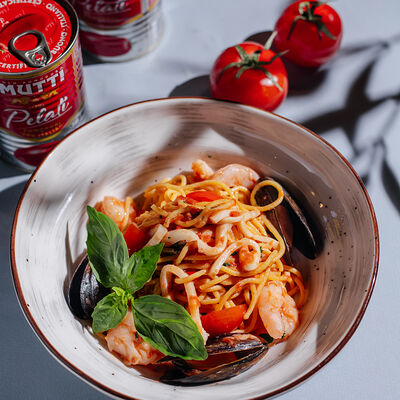 Паста с морепродуктами в Italiani по цене 624 ₽