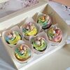 6 капкейков со сливочным кремом и шоколадными драже-яичками в Marys Cakes по цене 2190