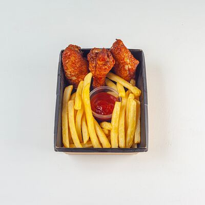 Ланчбокс с куриными крыльями в СитиФокс по цене 567 ₽