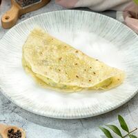 Кыстыбый с картофельным пюре и зеленым луком в Kumpan