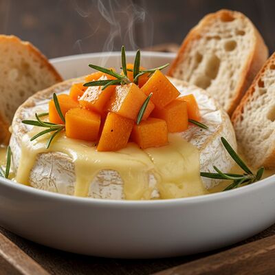 Запеченный камамбер с хурмой в Траттория Semplice по цене 1100 ₽