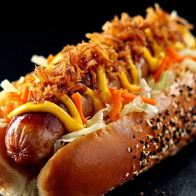 Сытый кореец с капусткой в Шаурма и хот-доги G.Grill по цене 399 ₽