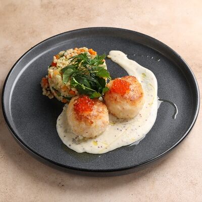 Котлеты из креветок с булгуром в RestikVam по цене 1050 ₽