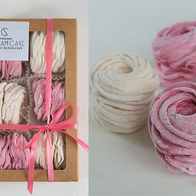 Набор Фруктово-ягодный зефир ручной работы №6 в Кондитерская SunbeamCake по цене 1900 ₽