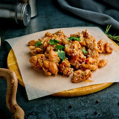 Хрустящая курочка в соусе тайский чилив Белый Аист по цене 540 ₽