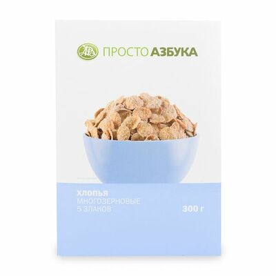 Хлопья мультизерновые 5 злаков в Азбука Вкуса Экспресс Меню по цене 170 ₽