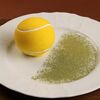 Теннисный мяч с юдзу и мандарином в Dodici Seafood по цене 720