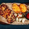Стейк из cвинoй шеи на гриле в Amsterdam Pub по цене 1070