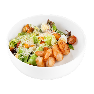 Цезарь с креветками в Пархаус по цене 890 ₽