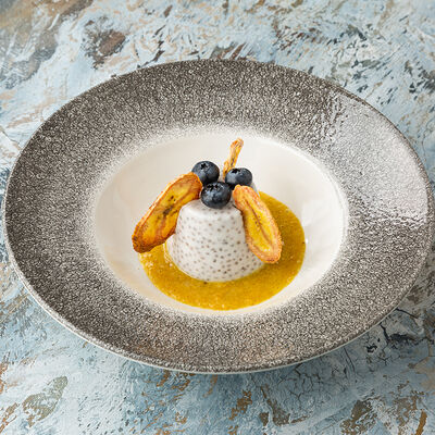 Панна котта с семенами чиа в На Парах по цене 295
