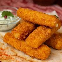 Жареный сулугуни в Даридури