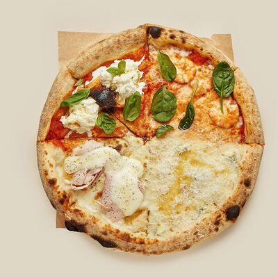 Пицца Четыре сезона в Хорошим Людям по цене 1308 ₽