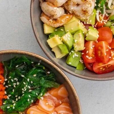 Поке 4 (с соусом острый)в Sushi cat по цене 599 ₽
