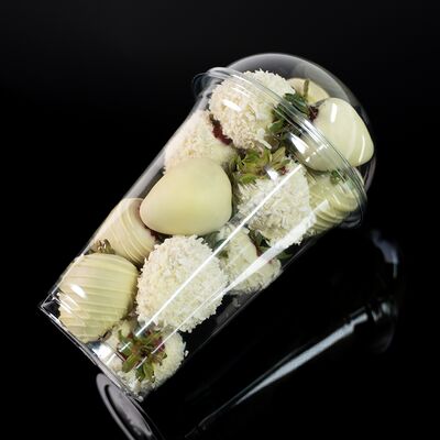 Стакан клубники в белом шоколаде в Клубника в шоколаде VeryBerryLab по цене 1590 ₽