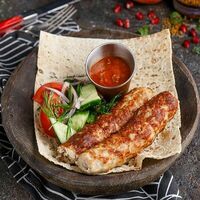 Люля-кебаб из рыбы в Баклажан в ТЦ 