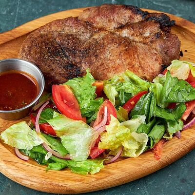 Стейк из свинины в ЕрмолаевЪ Генштаб по цене 670 ₽