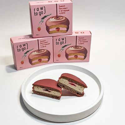 Бисквит с ягодным суфле в Papa cake по цене 350 ₽