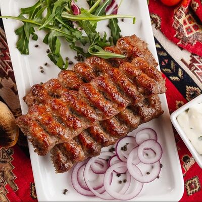 Люля-кебаб из баранины в #Лаваш по цене 595 ₽