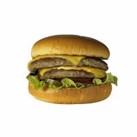 Даблбургер с говядиной в ХОХО БУРГЕР