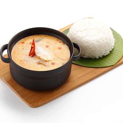 Том ям с курицей и рисом в Тайские рисоварни Soi7 по цене 580 ₽