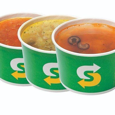 Суп в ассортименте в Subway по цене 190 ₽