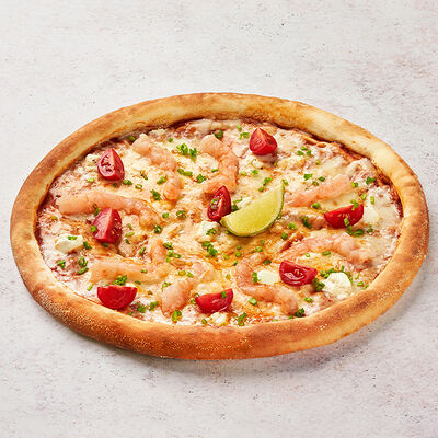 Пицца Королевская креветка в Рокнроллы по цене 990 ₽