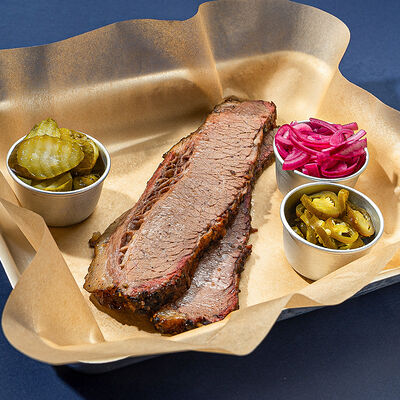 Брискет из смокера в Hey Turner BBQ по цене 2600 ₽