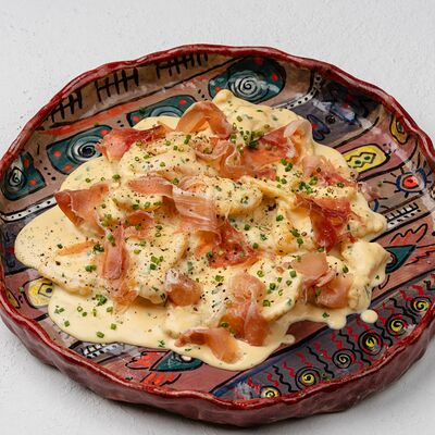 Тыквенные ньокки с прошутто в Узоры по цене 1090 ₽