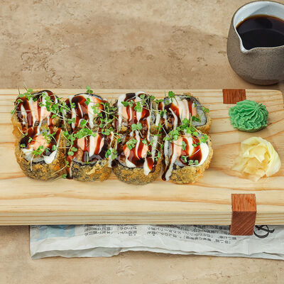 Лосось Темпура Ролл в Pikapika по цене 3190 ₸