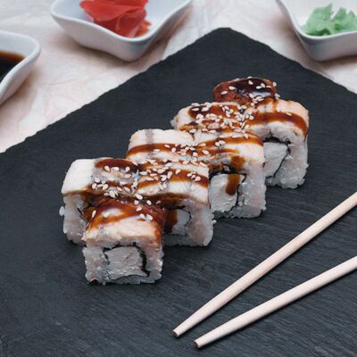 Холодный ролл Канада мини в Суши-бар Тунец по цене 249