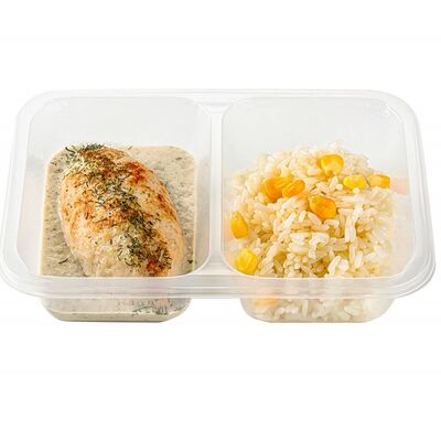 Куриная котлета с рисомв Arabix по цене 360 ₽