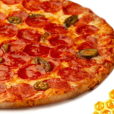 Пицца Пепперони с медом и халапеньо в Папа Джонс по цене 799 ₽