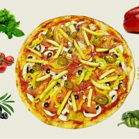 Постная вегетарианская без добавления майонеза в Gaga-Pizza