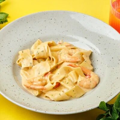 Паста Том-ям с креветками в Mesto Sushi & Grill по цене 610