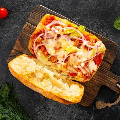 Чиабатта с болоньезе в Багетофф по цене 255 ₽