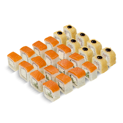 Сет Филадельфий (кляр) в Автосуши по цене 1833 ₽