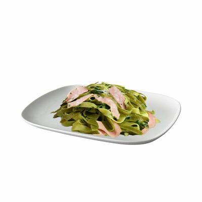 Паста тальятелле с ветчиной и цукини в Суши пицца бургер по цене 419 ₽